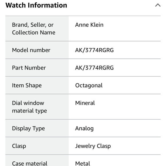 NWT Anne Klein Women’s Bracelet Watch in Rose Gold OS - Picture 12 of 13